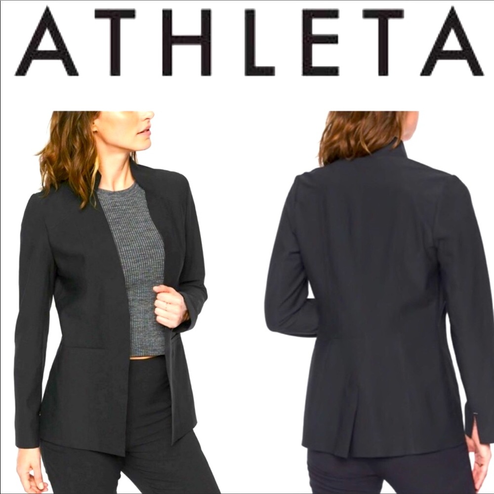 Athleta black blazer S